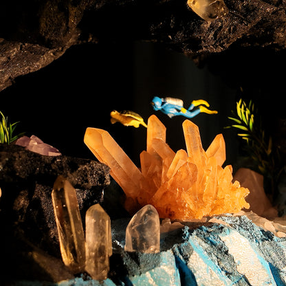 Underwater Crystal Cave Night Light – Scuba Diver