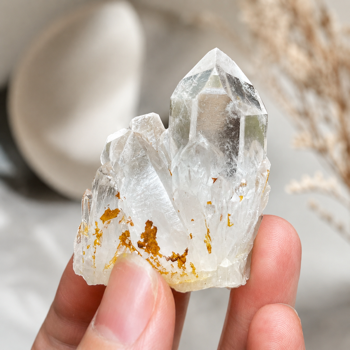 Brazilian Clear & Smoky Quartz Garden – Mineral Decor