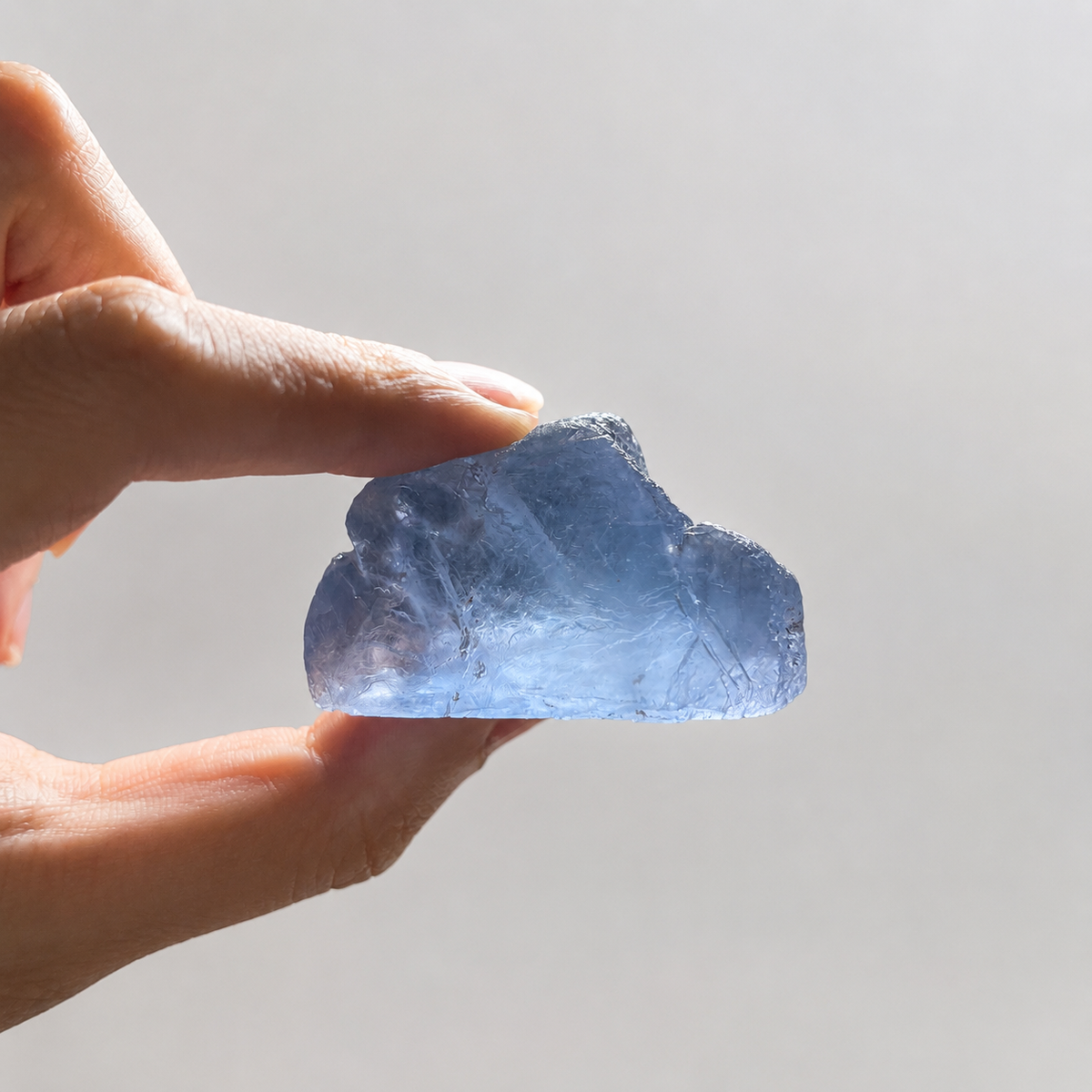 Fluorite & Blue Apatite Garden – Mini Crystal Decor