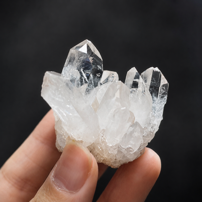 Clear Quartz Angel Garden – Fluorite & Moss Agate