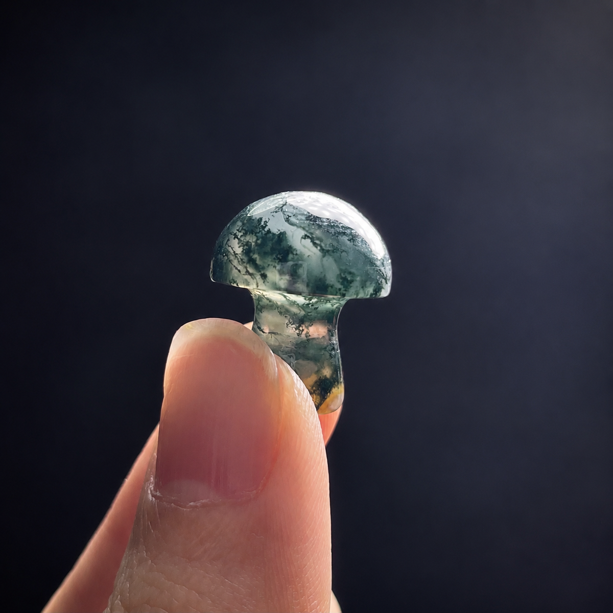 Clear Quartz Angel Garden – Fluorite & Moss Agate