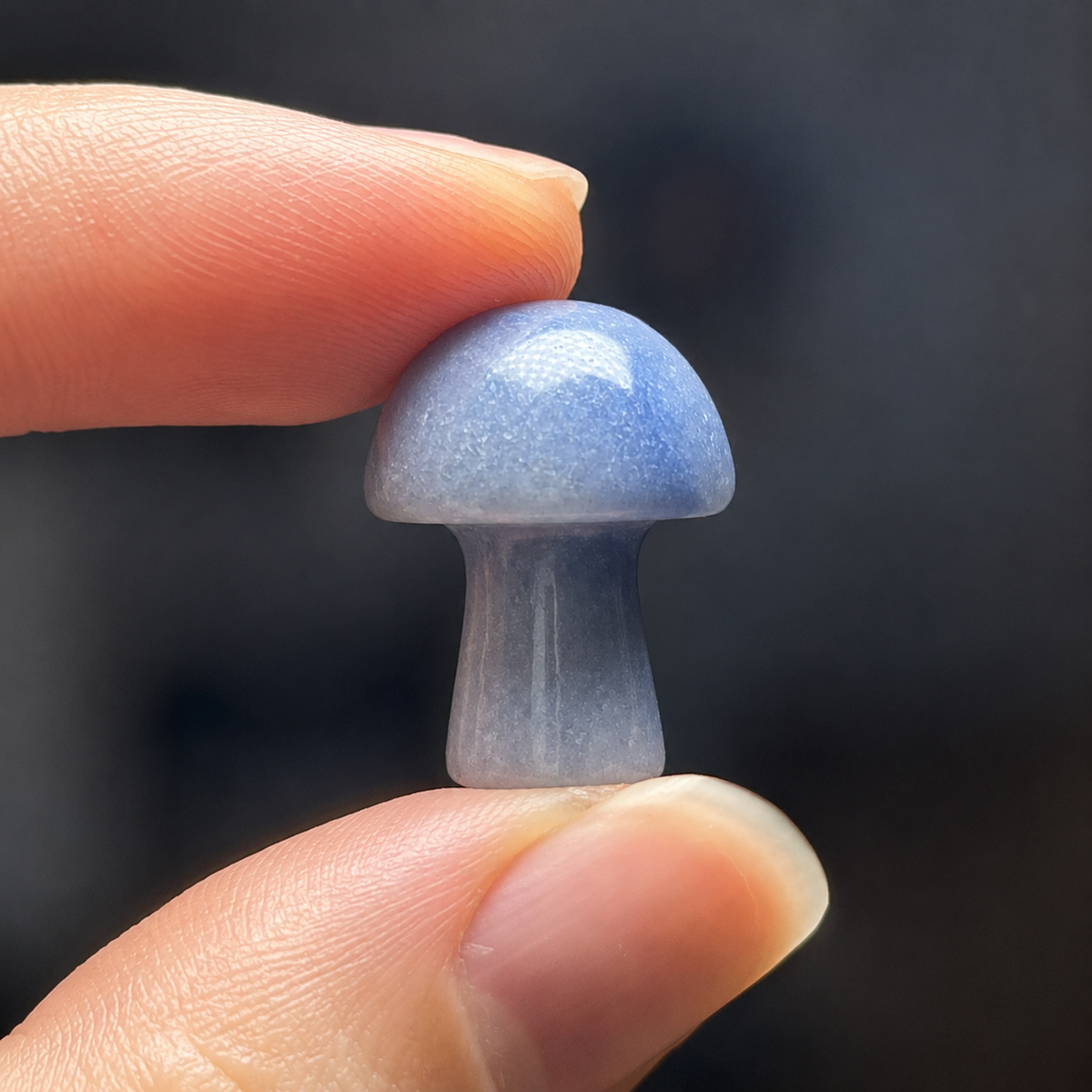 Garnet Crystal Mushroom Garden – Woodland Decor