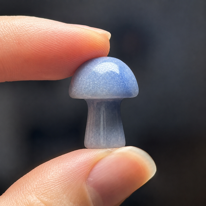 Garnet Crystal Mushroom Garden – Woodland Decor
