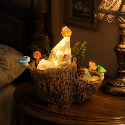 Green Fluorite Woodland Night Light