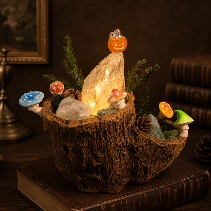 Green Fluorite Woodland Night Light