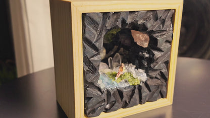 Crystal Cave Night Light – Quartz, Amethyst & Peridot
