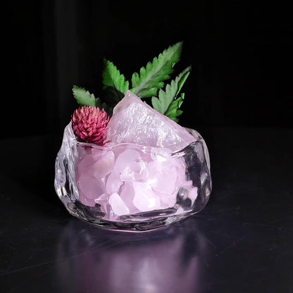 Rose Quartz Botanical Garden – Mini Crystal Decor