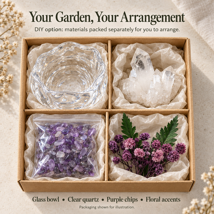 DIY kit components packed separately; illustrative packaging